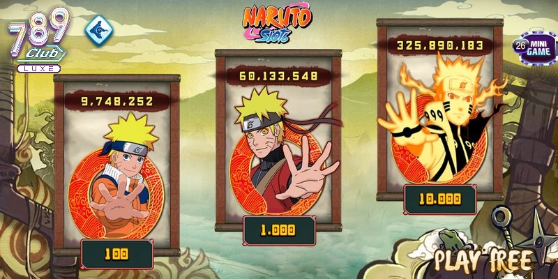 Tại sao nên trải nghiệm game Naruto slots 789Club